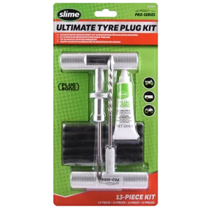 Slime kit lacci per riparazione pneumatici 13 pezzi con manici in FERRO