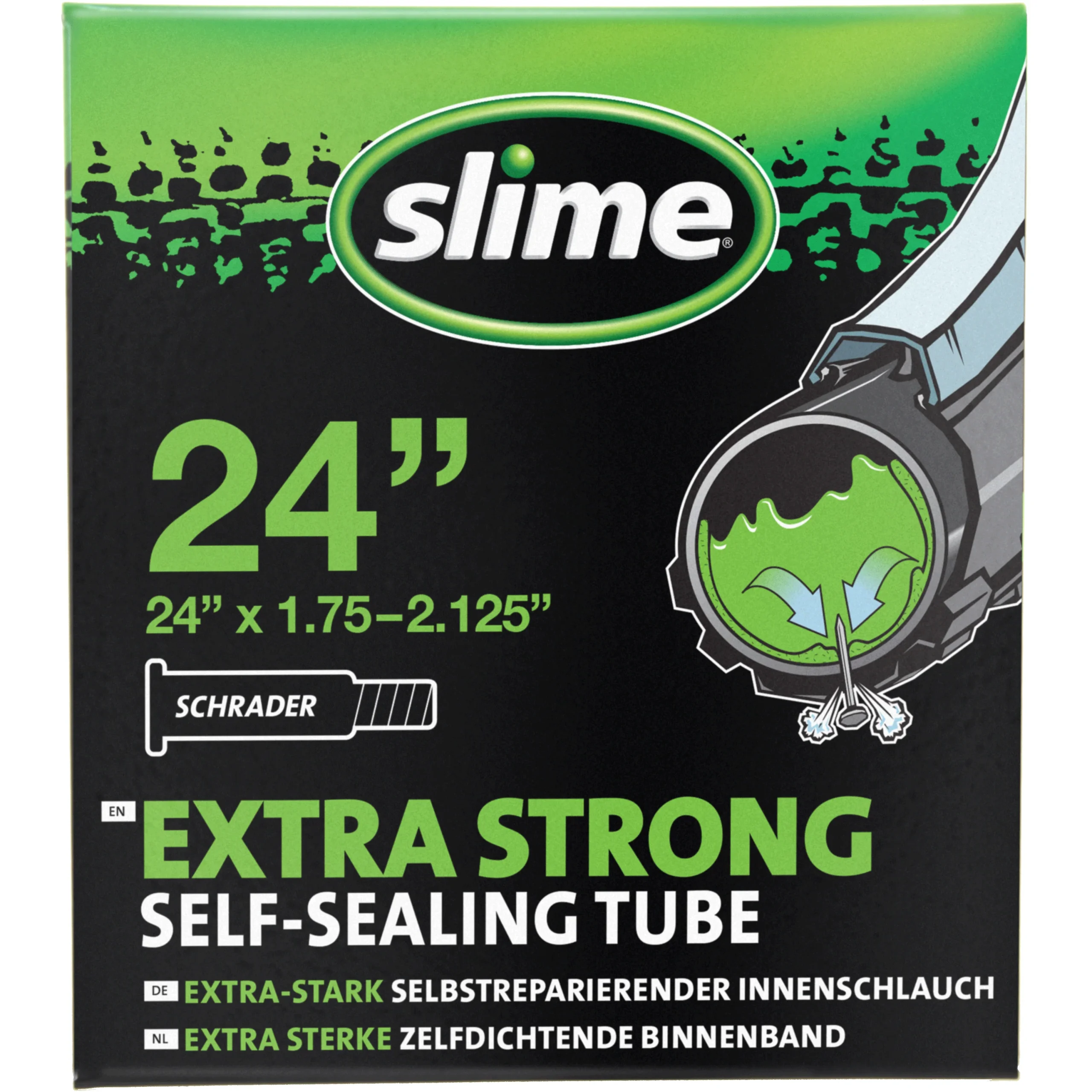 Slime Smart Tube - 24" x 1.75-2.125 – Valvola Schrader