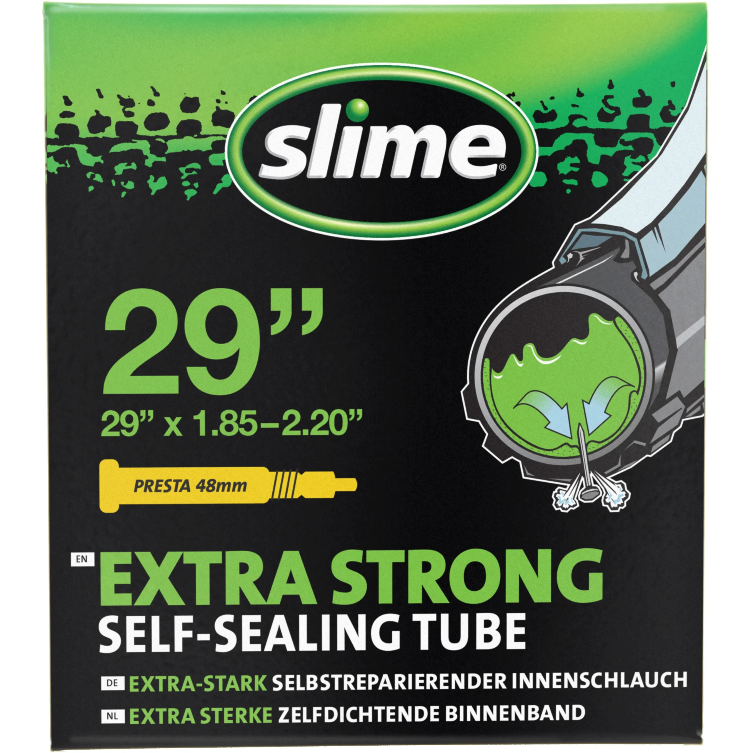 Slime Smart Tube - 29" x 1,85-2.20 – Valvola Presta