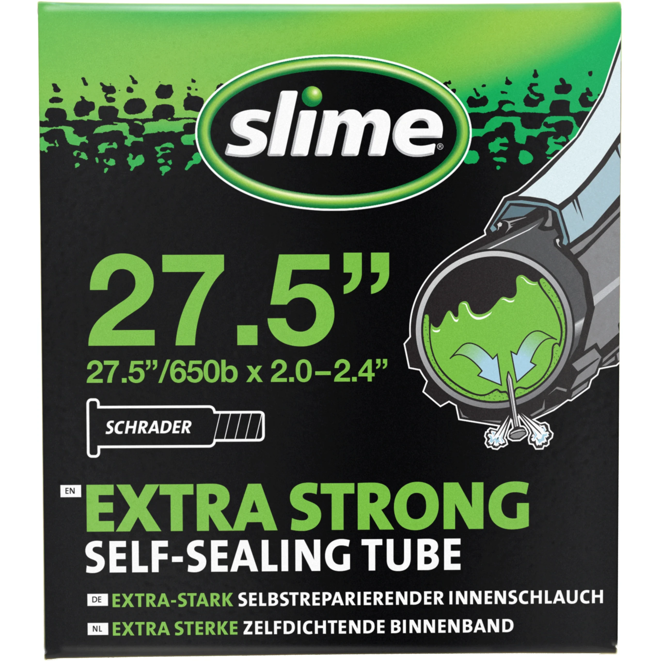Slime Smart Tube - 27.5" x 2.00-2.40 – Valvola Schrader